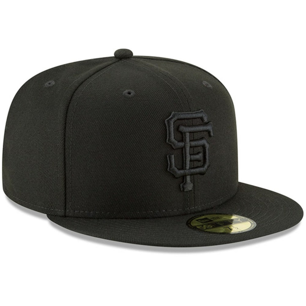 Black San Francisco Giants New Era Primary Logo Basic 59FIFTY Fitted Hat