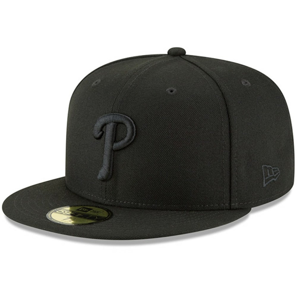 Black Philadelphia Phillies New Era Primary Logo Basic 59FIFTY Fitted Hat