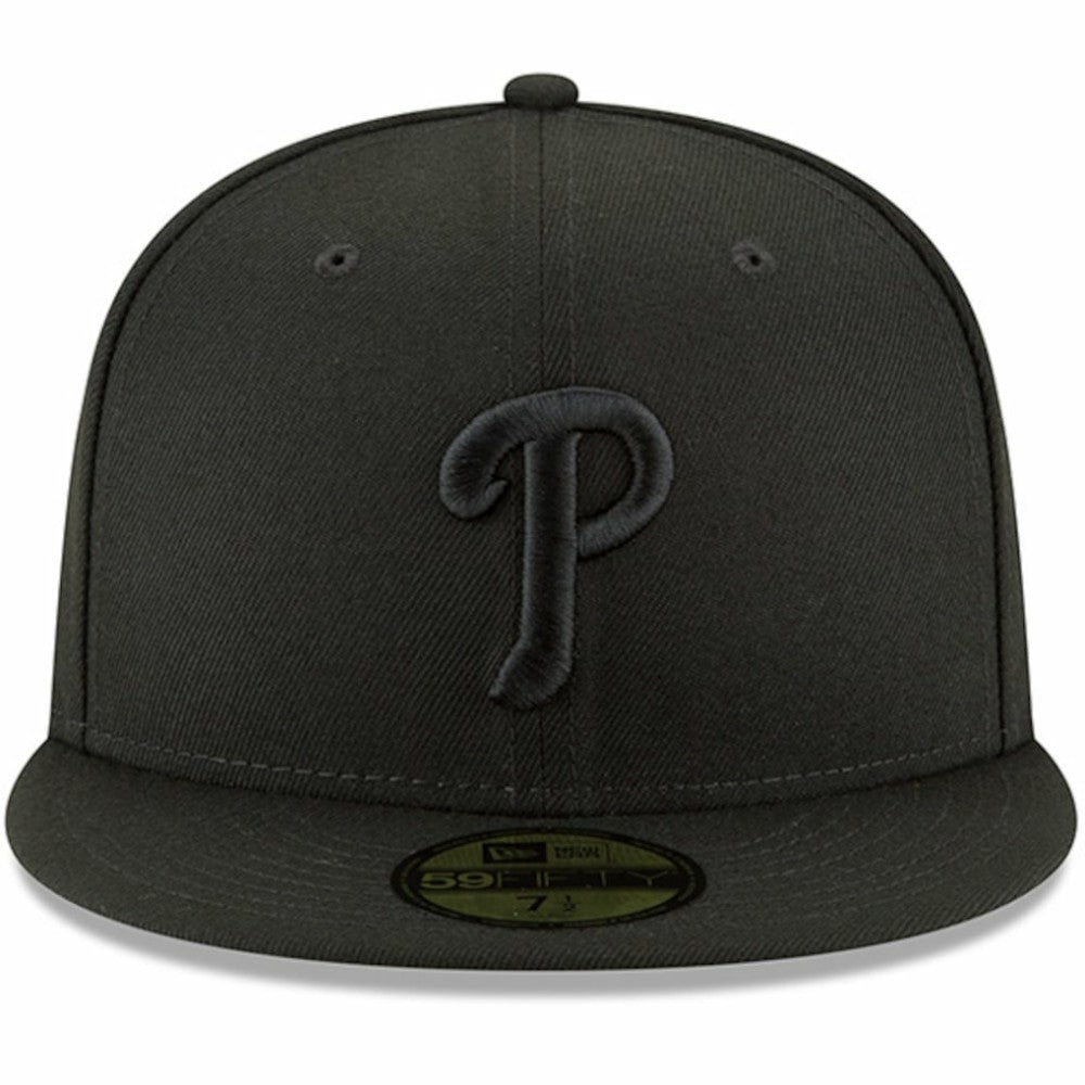 Black Philadelphia Phillies New Era Primary Logo Basic 59FIFTY Fitted Hat