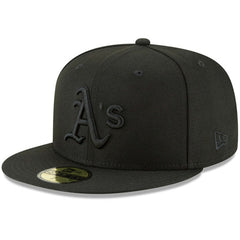 Black Athletics New Era Primary Logo Basic 59FIFTY Fitted Hat
