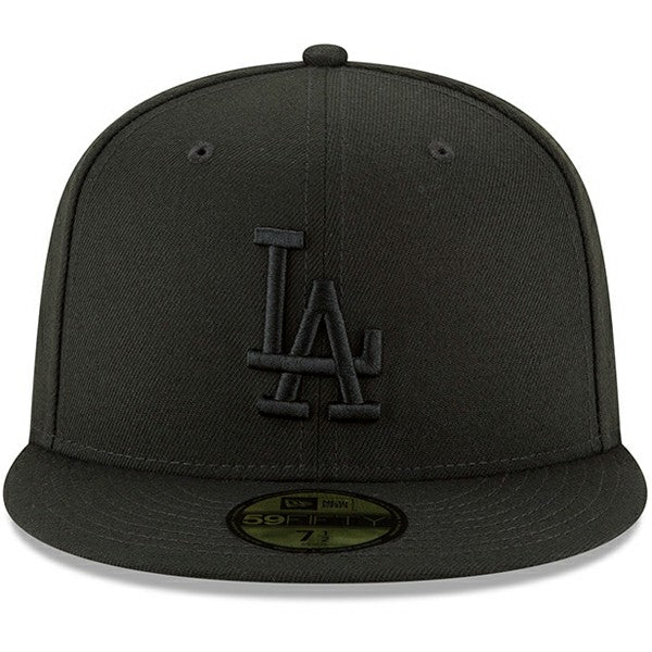 Black Los Angeles Dodgers New Era Primary Logo Basic 59FIFTY Fitted Hat