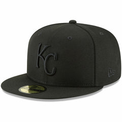 Black Kansas City Royals New Era Primary Logo Basic 59FIFTY Fitted Hat
