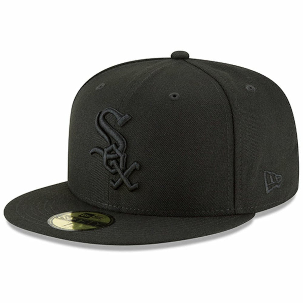 Black Chicago White Sox New Era Primary Logo Basic 59FIFTY Fitted Hat