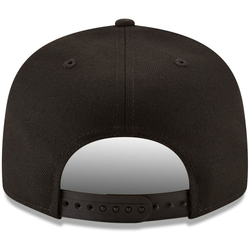 Black Pittsburgh Pirates New Era Team Color 9FIFTY Snapback Hat