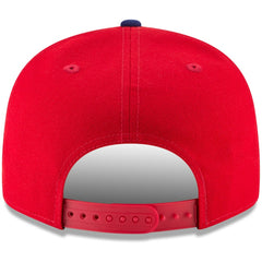 Red Philadelphia Phillies New Era Team Color 9FIFTY Snapback Hat