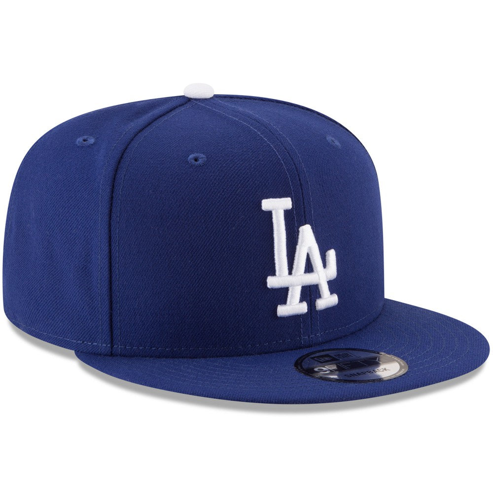 Navy Los Angeles Dodgers New Era Team Color 9FIFTY Snapback Hat