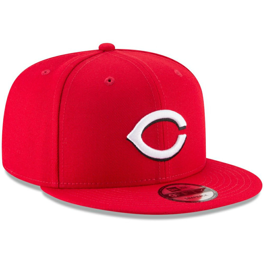 Red Cincinnati Reds New Era Team Color 9FIFTY Snapback Hat