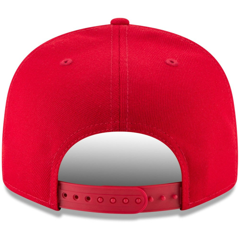 Red Cincinnati Reds New Era Team Color 9FIFTY Snapback Hat