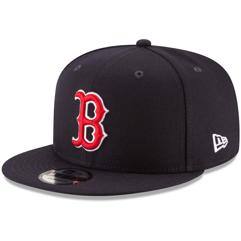 Navy Boston Red Sox New Era Team Color 9FIFTY Snapback Hat