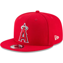 Red Los Angeles Angels New Era Team Color 9FIFTY Snapback Hat