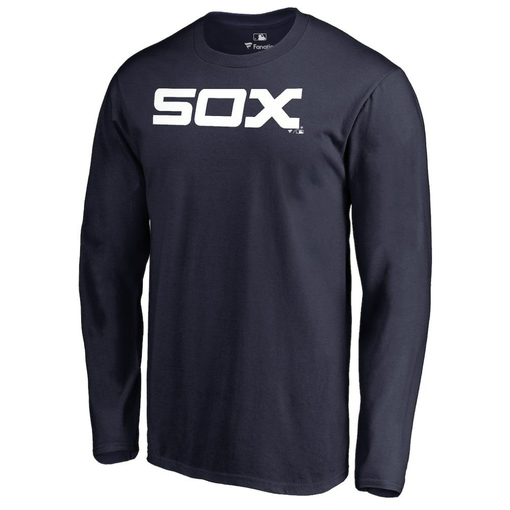 Navy Chicago White Sox Cooperstown Collection Wahconah Long Sleeve T-Shirt