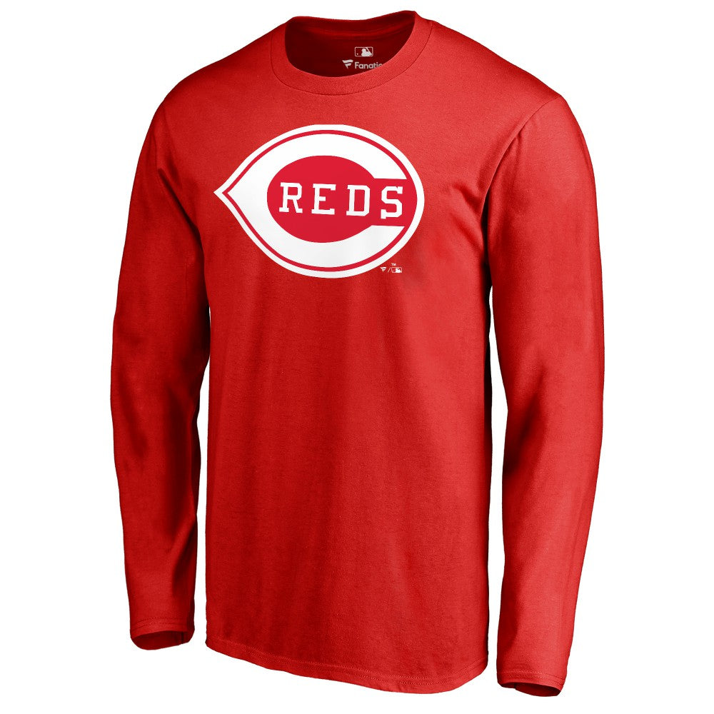 Red Cincinnati Reds Cooperstown Collection Wahconah Long Sleeve T-Shirt