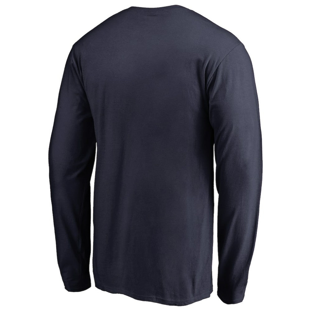 Navy San Diego Padres Team Lockup Long Sleeve T-Shirt