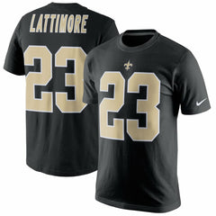 Marshon Lattimore  Player Pride Name & Number T-Shirt - New Orleans Saints T-shirts