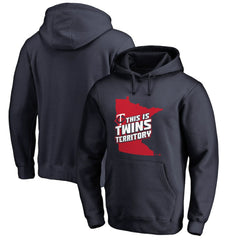 Navy Minnesota Twins Hometown Collection North Star State Pullover Hoodie