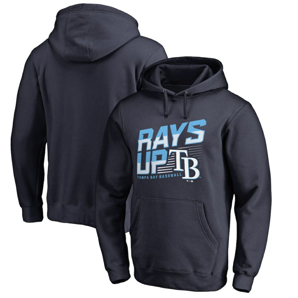 Navy Tampa Bay Rays Hometown Collection Rays Up Pullover Hoodie