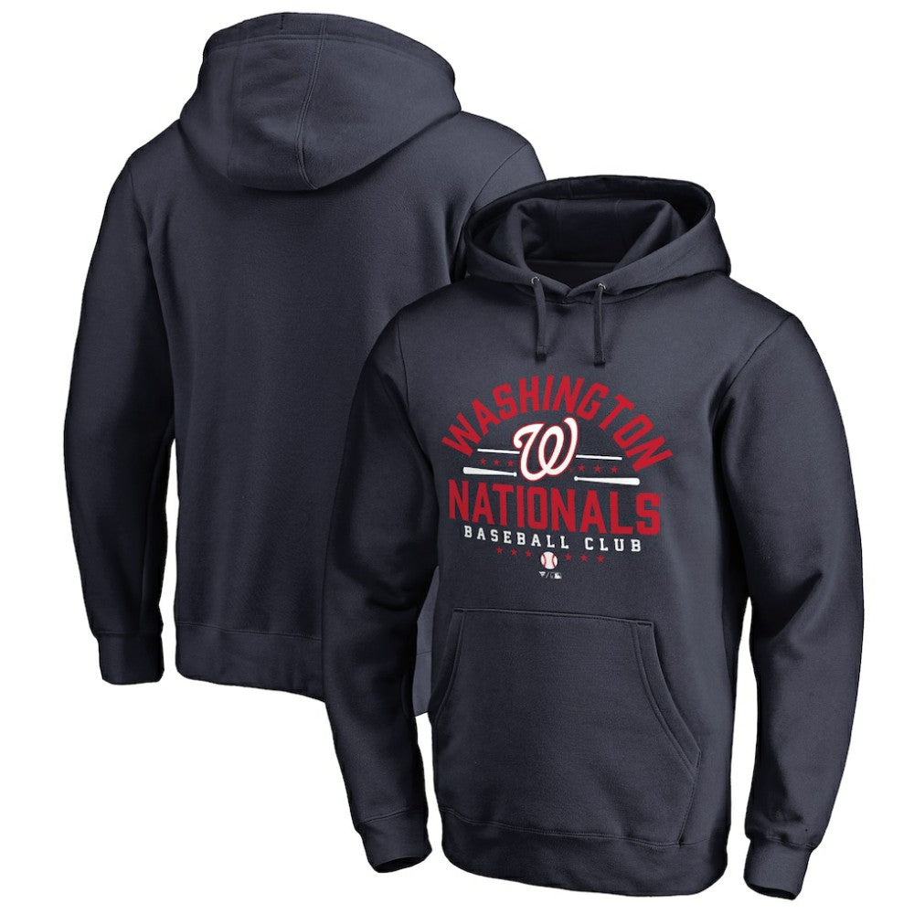 Navy Washington Nationals Hometown Collection Nats Lockup Pullover Hoodie