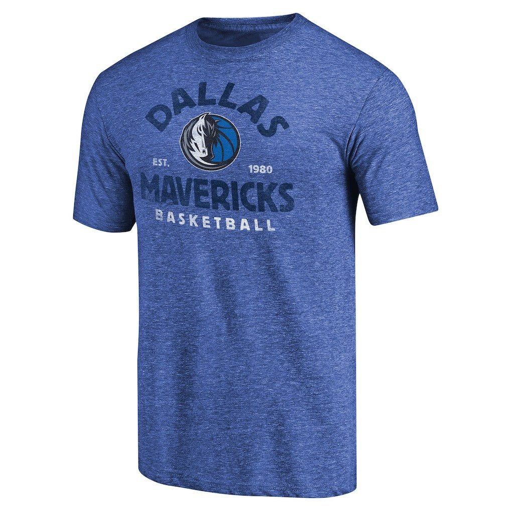 Dallas Mavericks Vintage Arch Tri-Blend T-Shirt sale