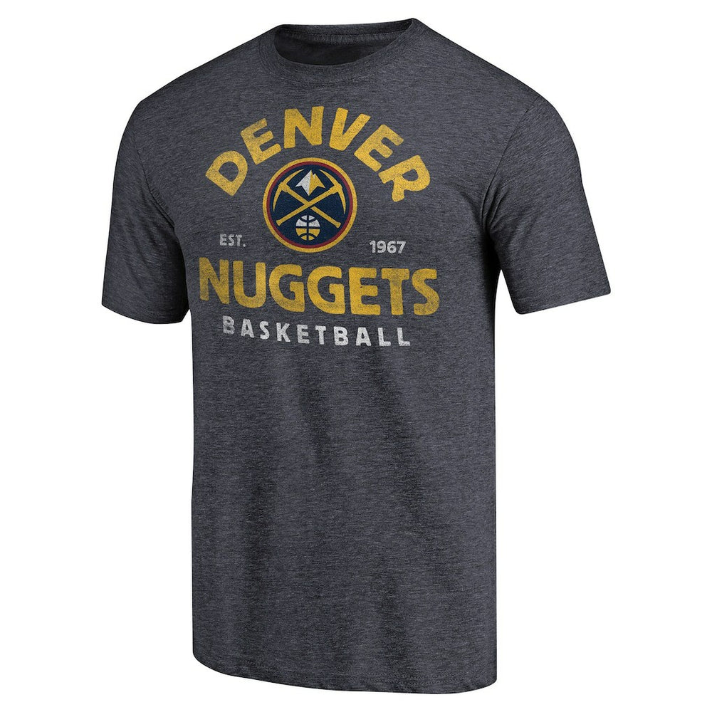Denver Nuggets Vintage Arch Tri-Blend T-Shirt sale