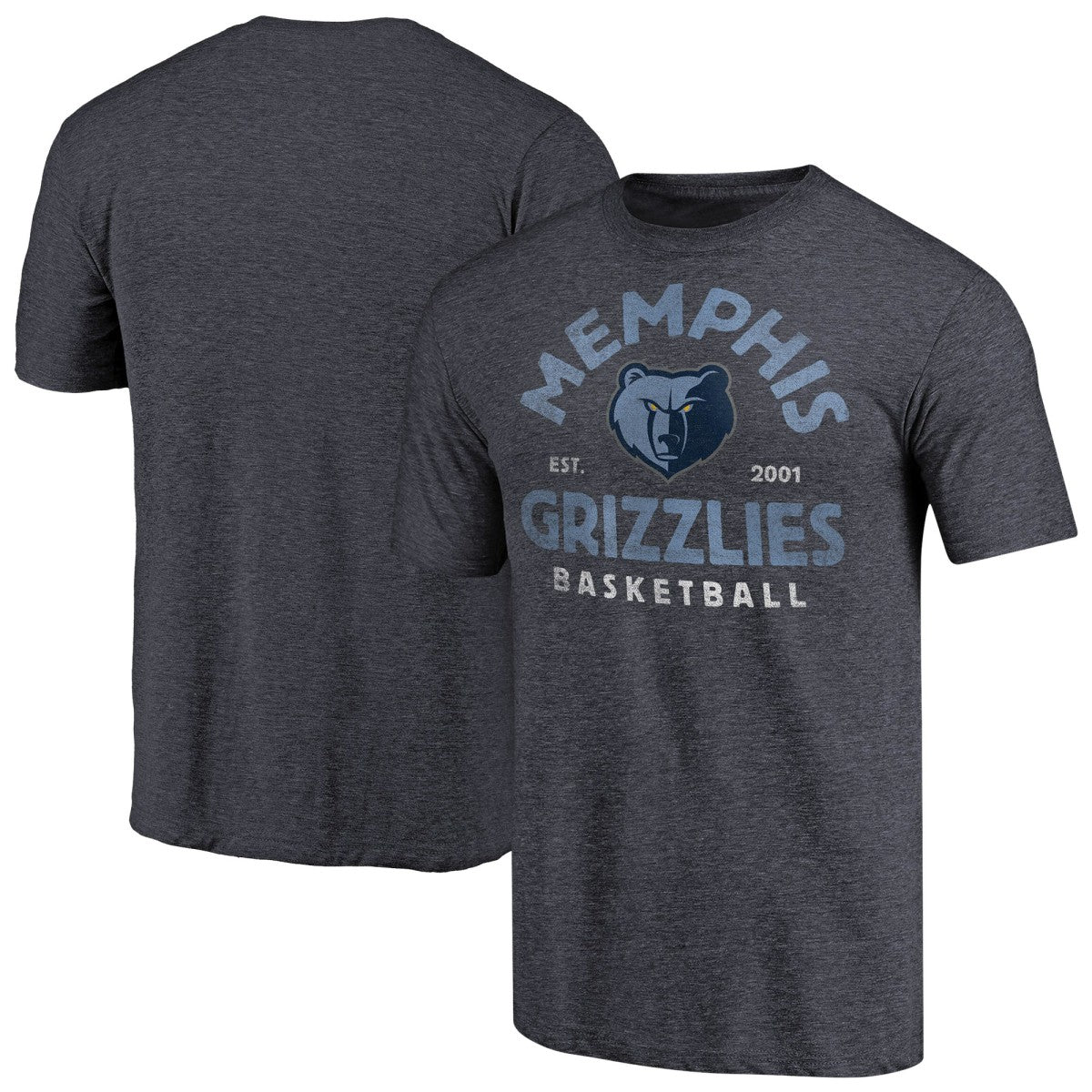 Memphis Grizzlies Vintage Arch Tri-Blend T-Shirt