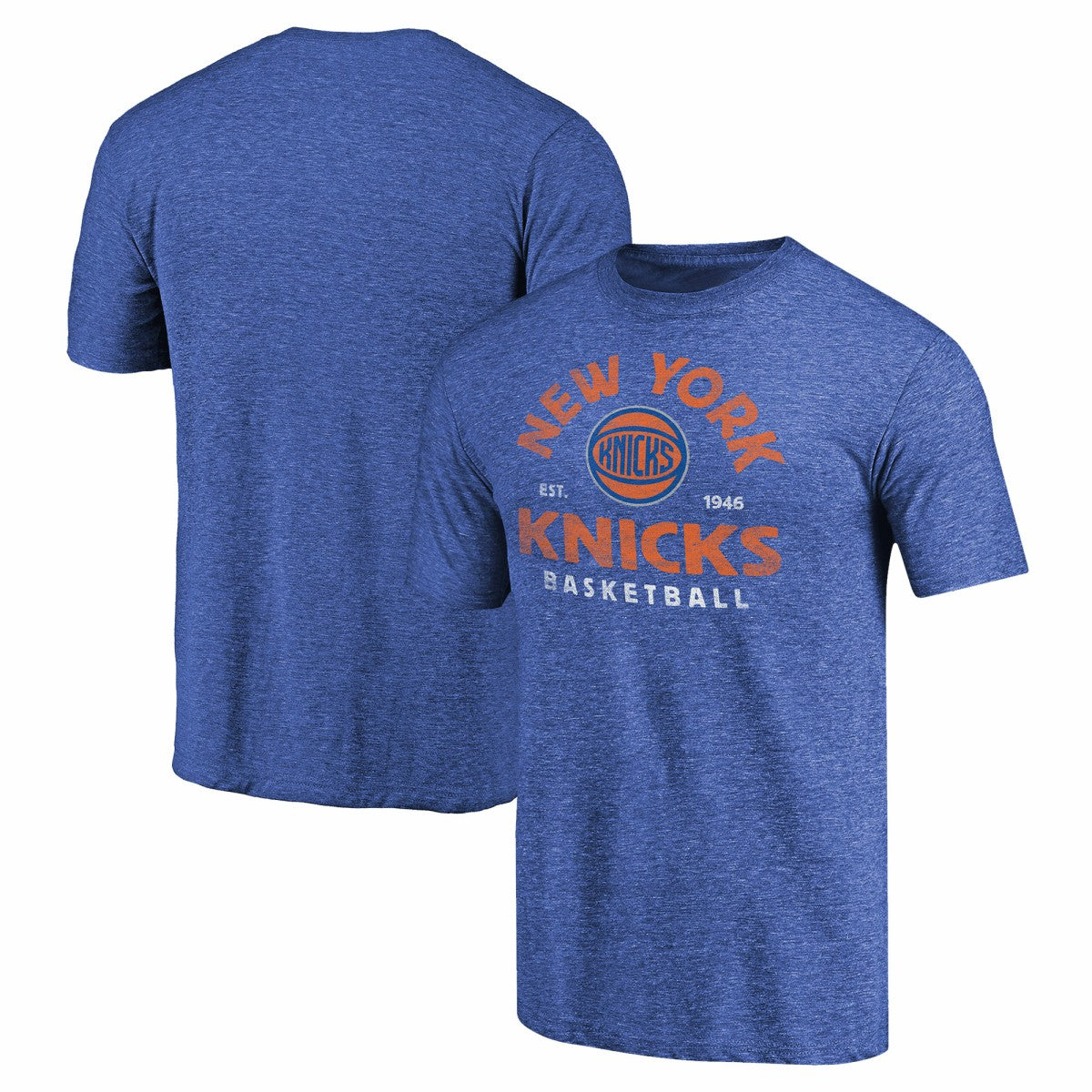 New York Knicks Vintage Arch Tri-Blend T-Shirt