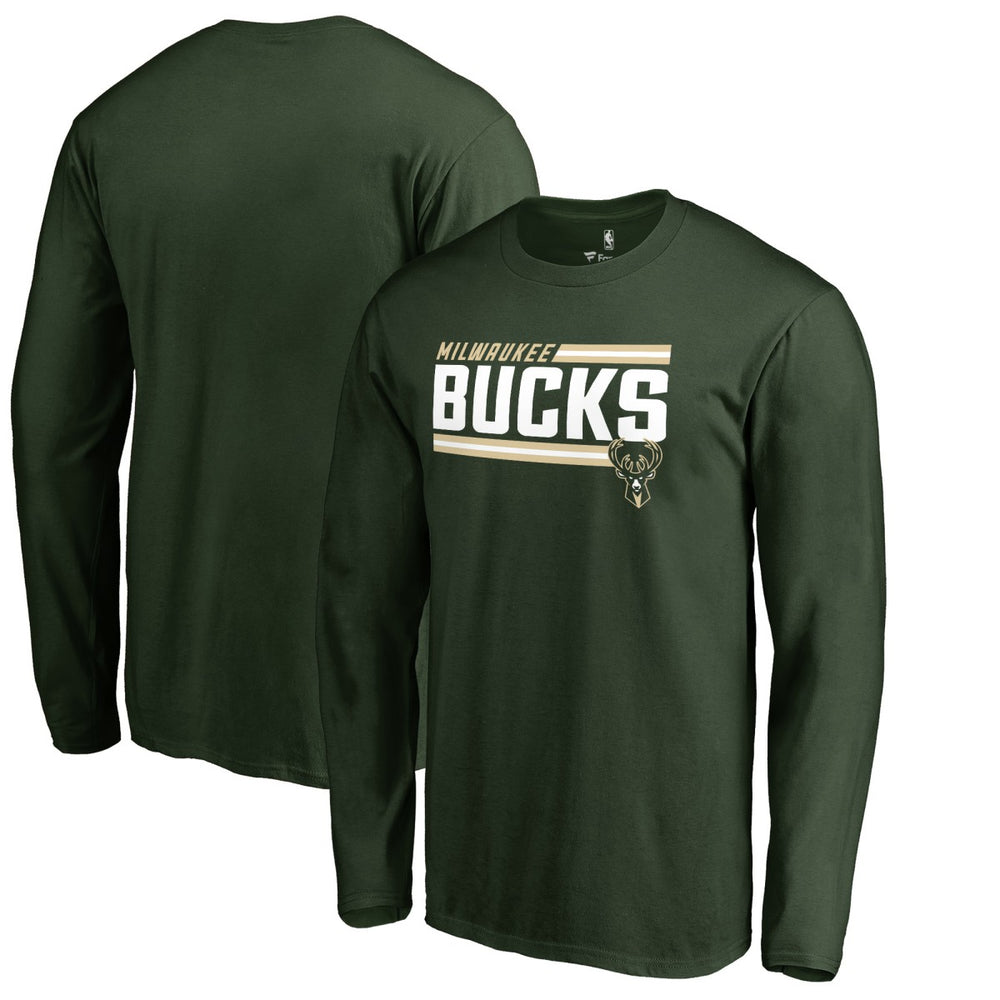 Milwaukee Bucks Onside Stripe Long Sleeve T-Shirt