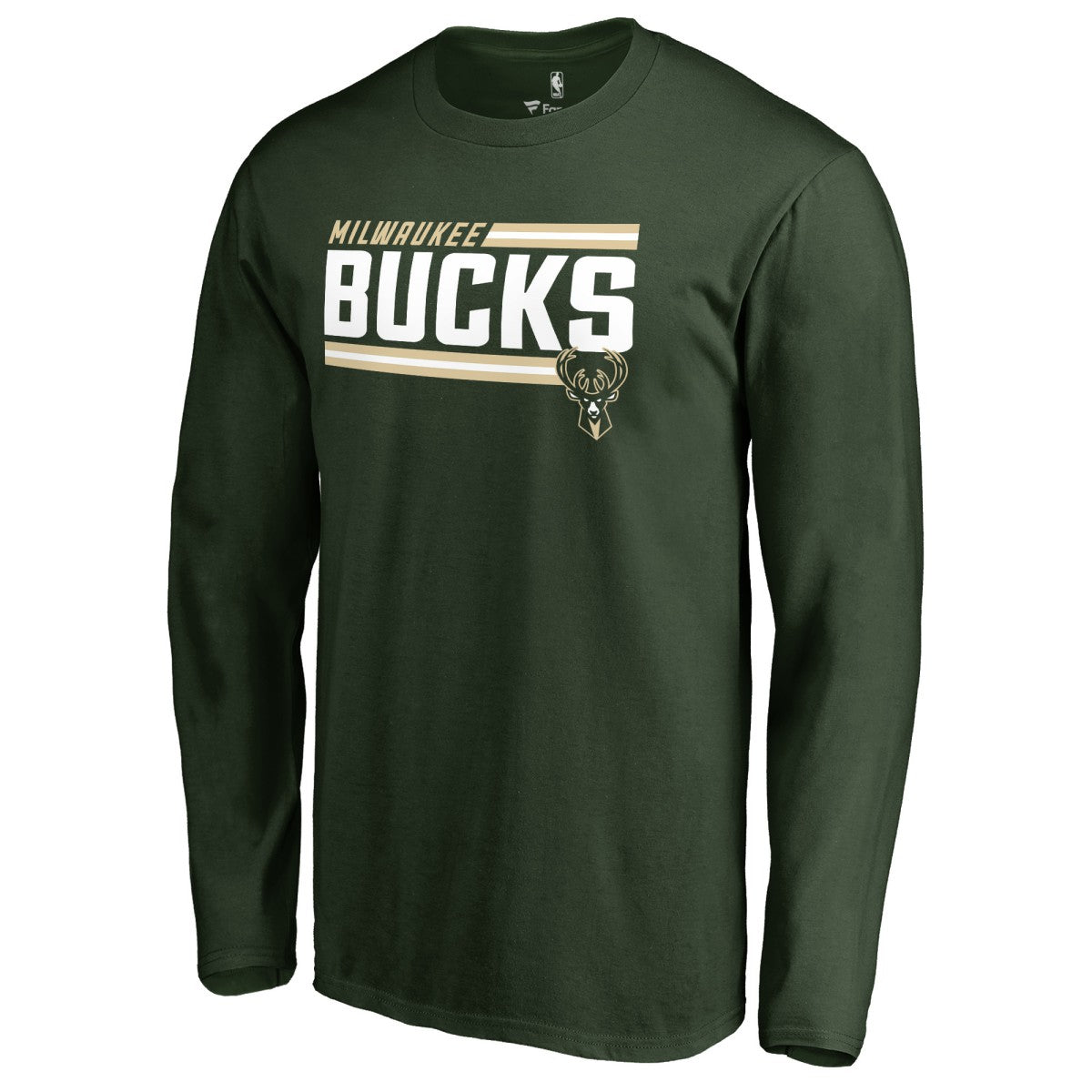 Milwaukee Bucks Onside Stripe Long Sleeve T-Shirt
