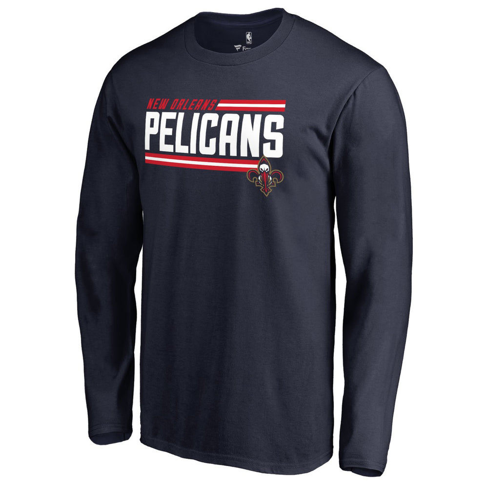New Orleans Pelicans Onside Stripe Long Sleeve T-Shirt