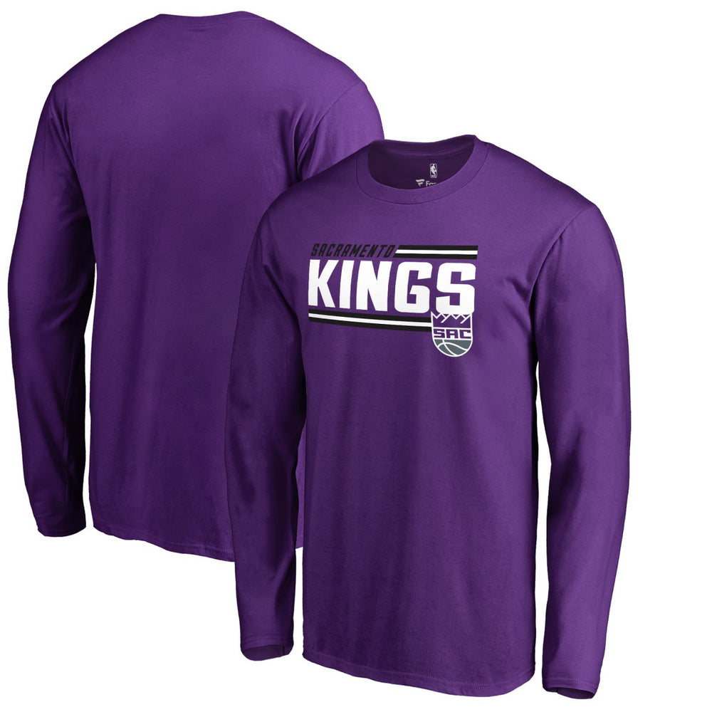 Sacramento Kings Onside Stripe Long Sleeve T-Shirt