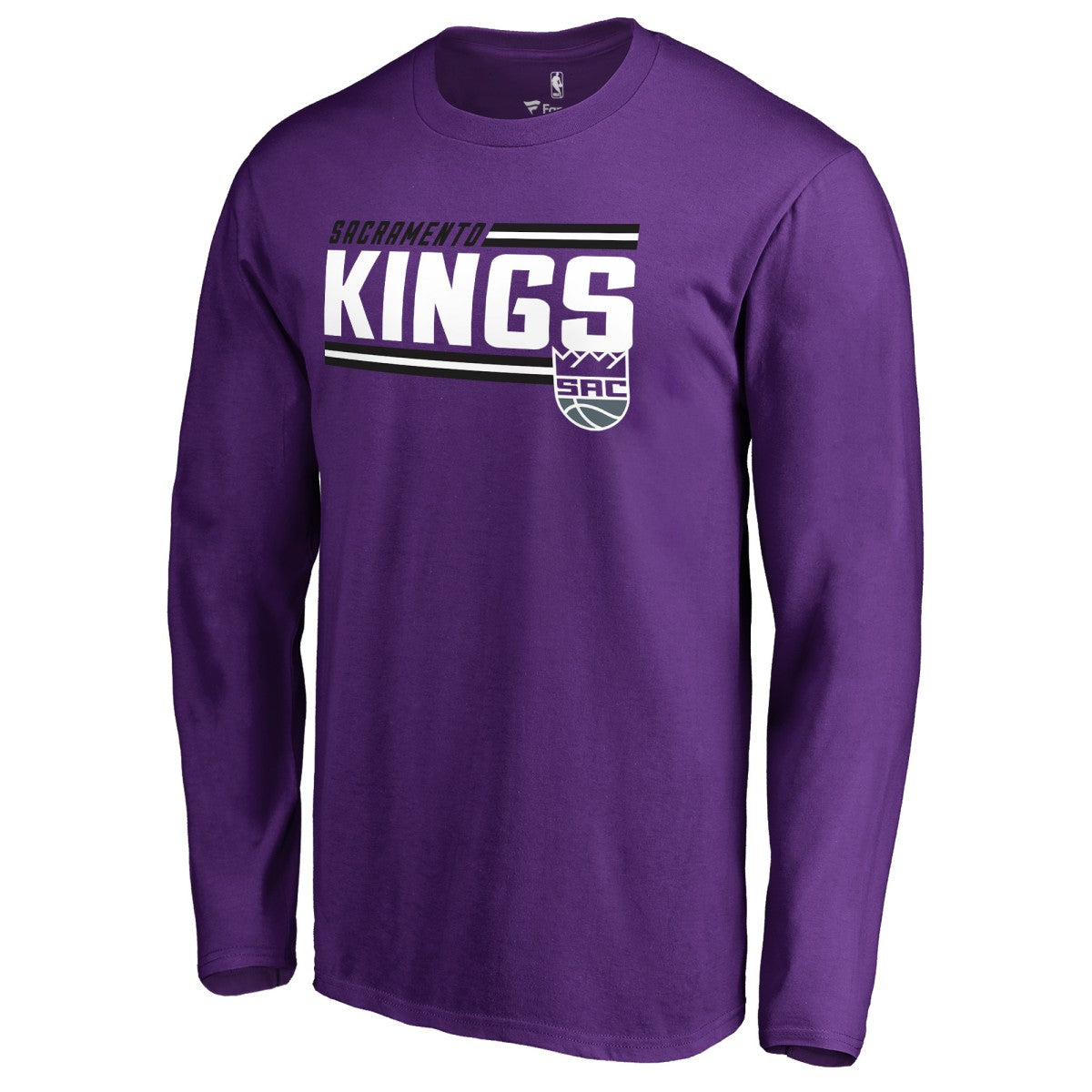 Sacramento Kings Onside Stripe Long Sleeve T-Shirt