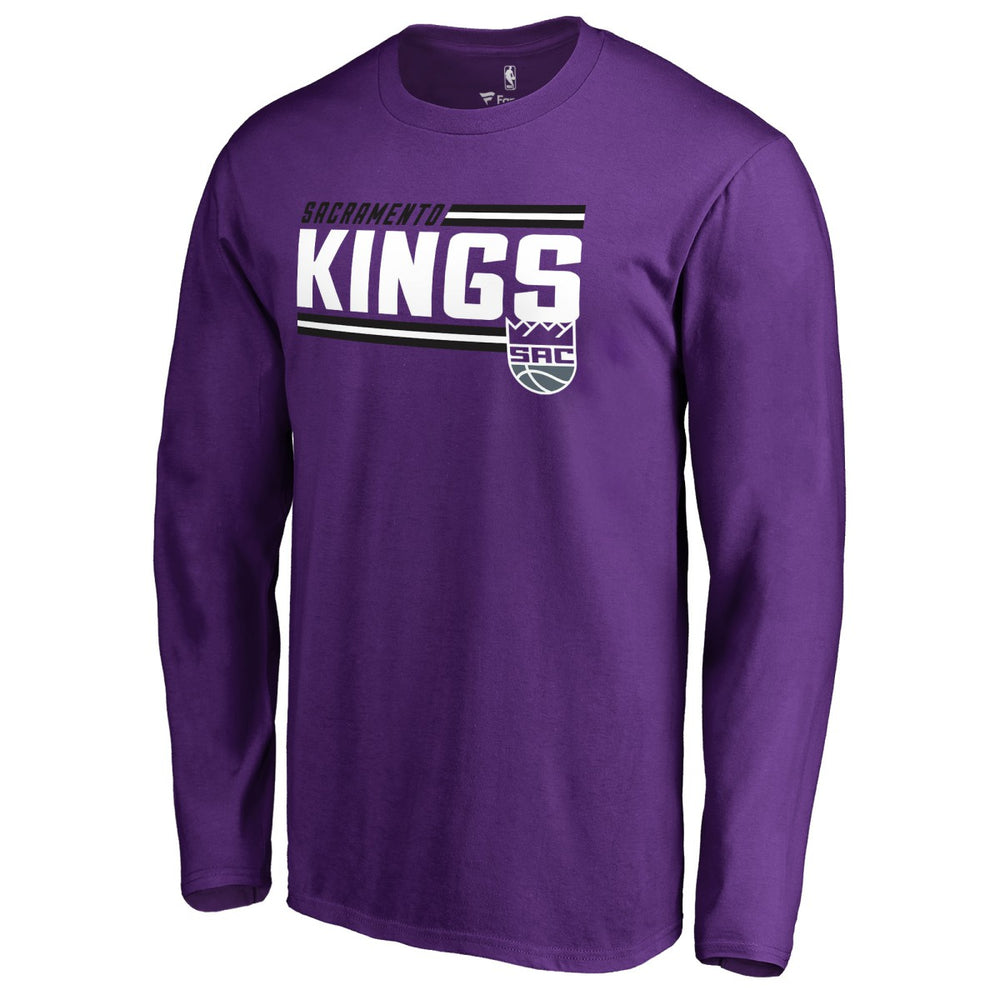 Sacramento Kings Onside Stripe Long Sleeve T-Shirt