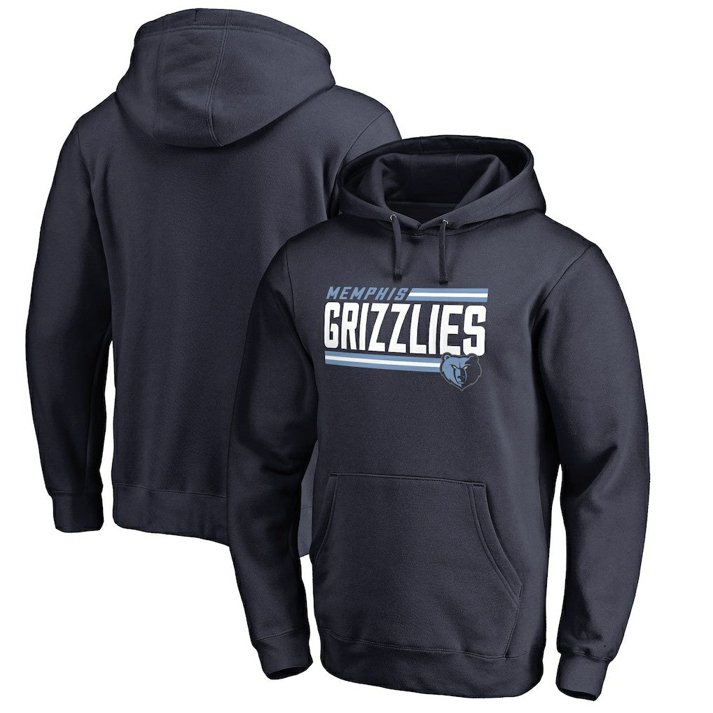 Memphis Grizzlies Onside Stripe Pullover Hoodie
