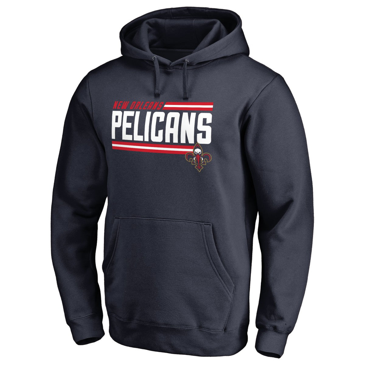 New Orleans Pelicans Onside Stripe Pullover Hoodie