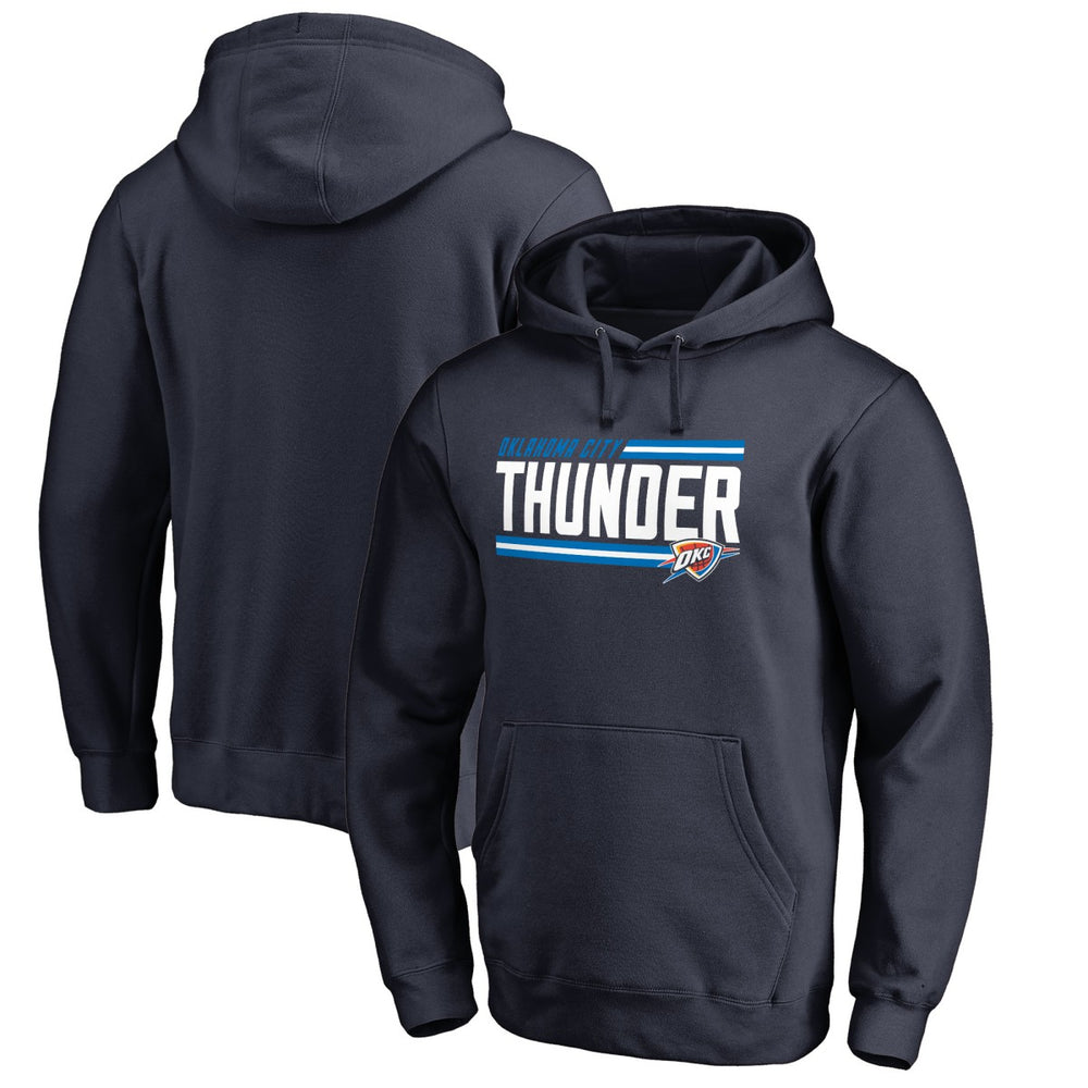 Oklahoma City Thunder Onside Stripe Pullover Hoodie