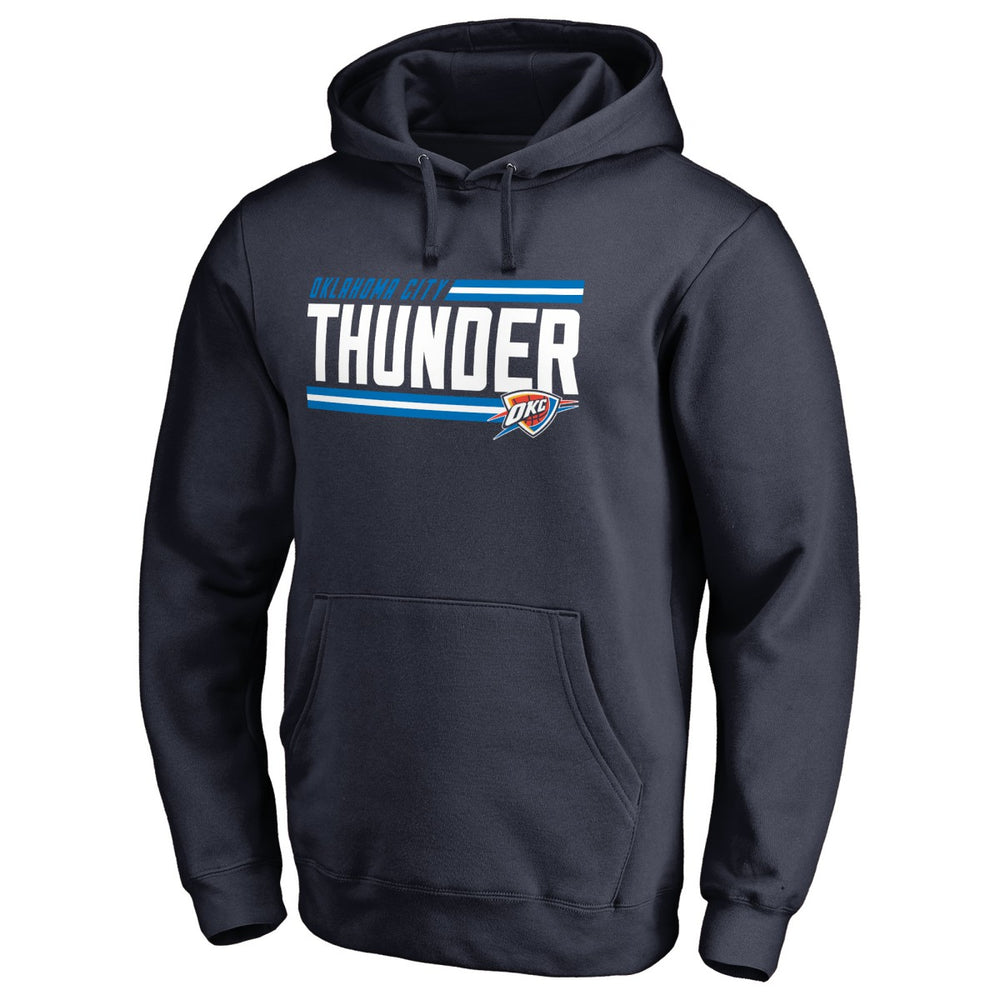 Oklahoma City Thunder Onside Stripe Pullover Hoodie