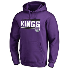 Sacramento Kings Onside Stripe Pullover Hoodie