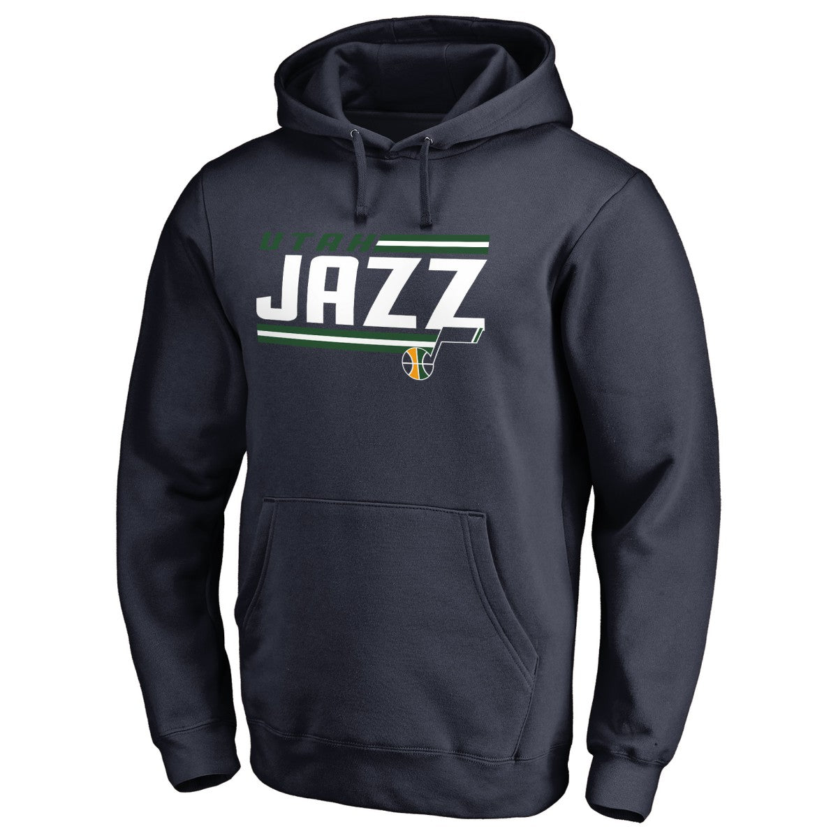 Utah Jazz Onside Stripe Pullover Hoodie
