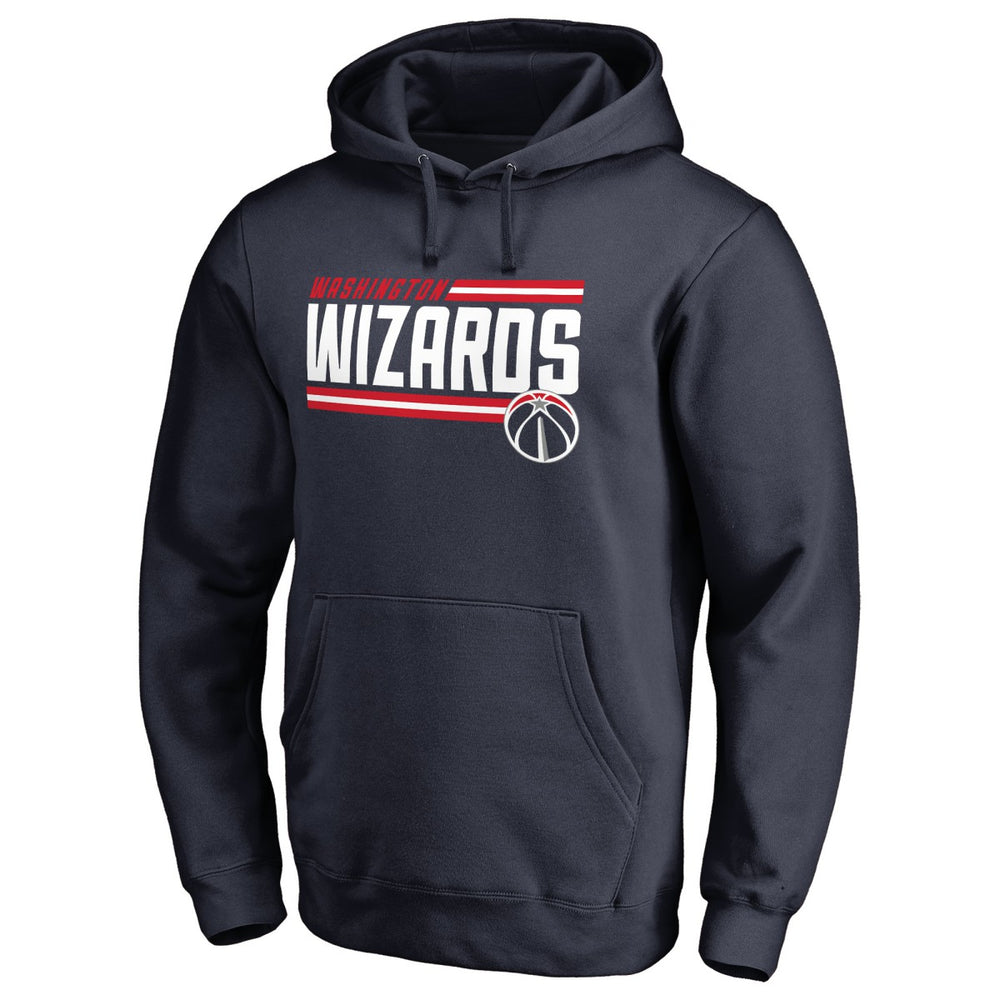 Washington Wizards Onside Stripe Pullover Hoodie