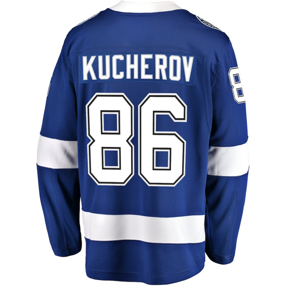 NHL Nikita Kucherov Tampa Bay Lightning Fanatics Breakaway Jersey