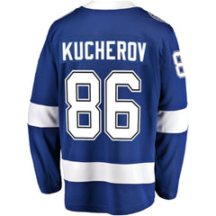 NHL Nikita Kucherov Tampa Bay Lightning Fanatics Breakaway Jersey