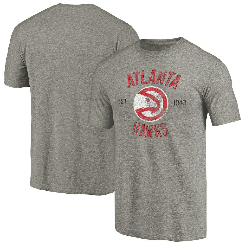 Atlanta Hawks Team Heritage Tri-Blend T-Shirt