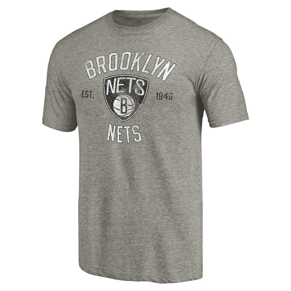 Brooklyn Nets Team Heritage Tri-Blend T-Shirt