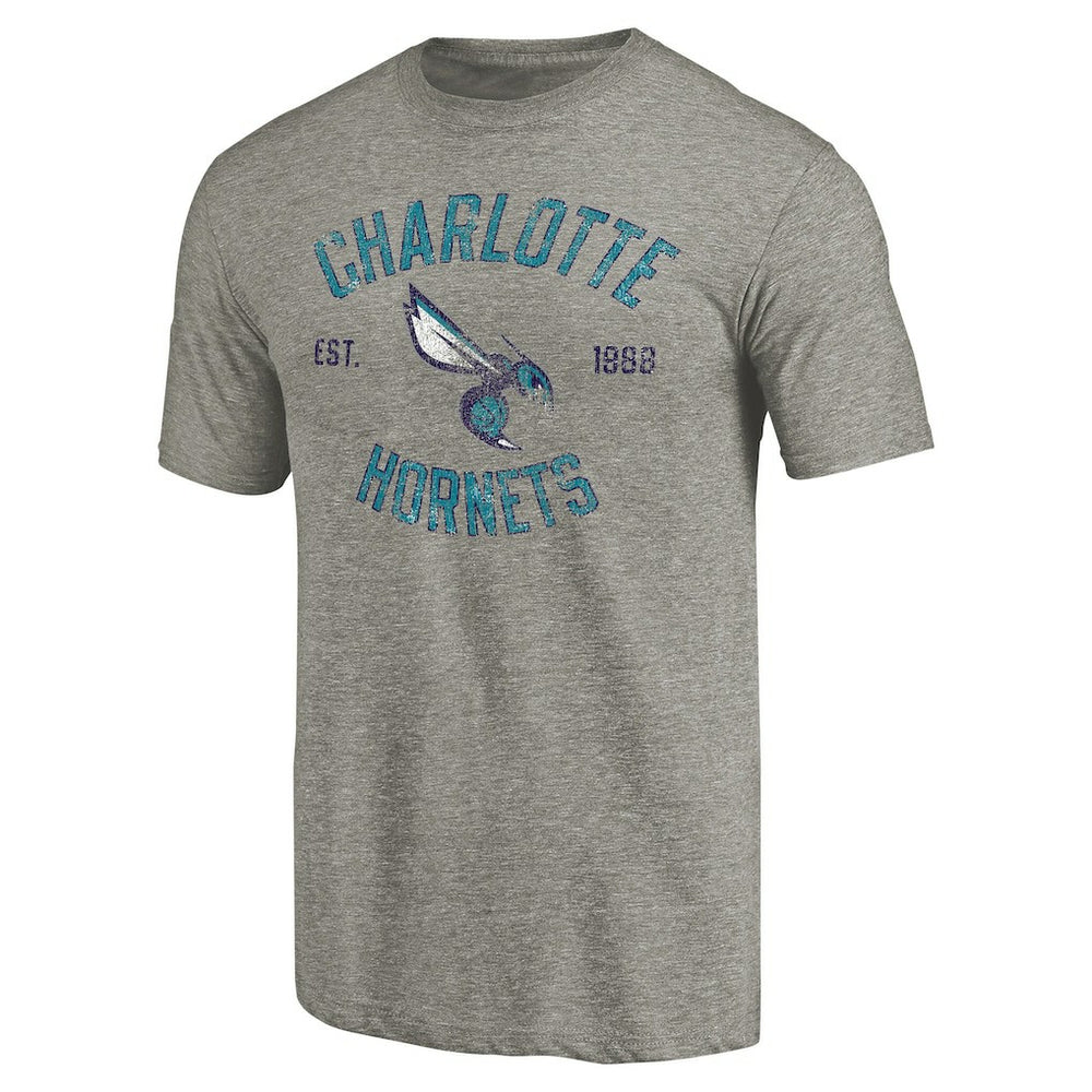 Charlotte Hornets Team Heritage Tri-Blend T-Shirt