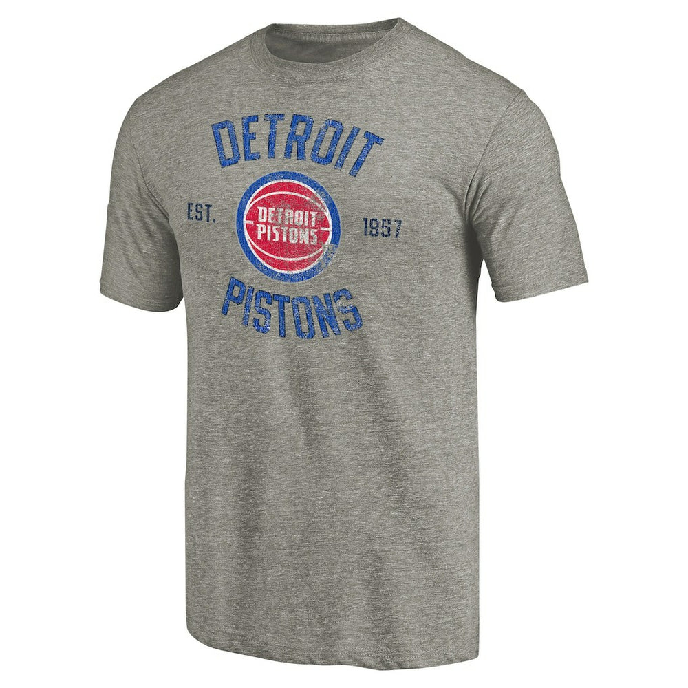 Detroit Pistons Team Heritage Tri-Blend T-Shirt sale