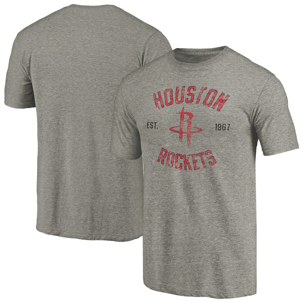 Houston Rockets Team Heritage Tri-Blend T-Shirt