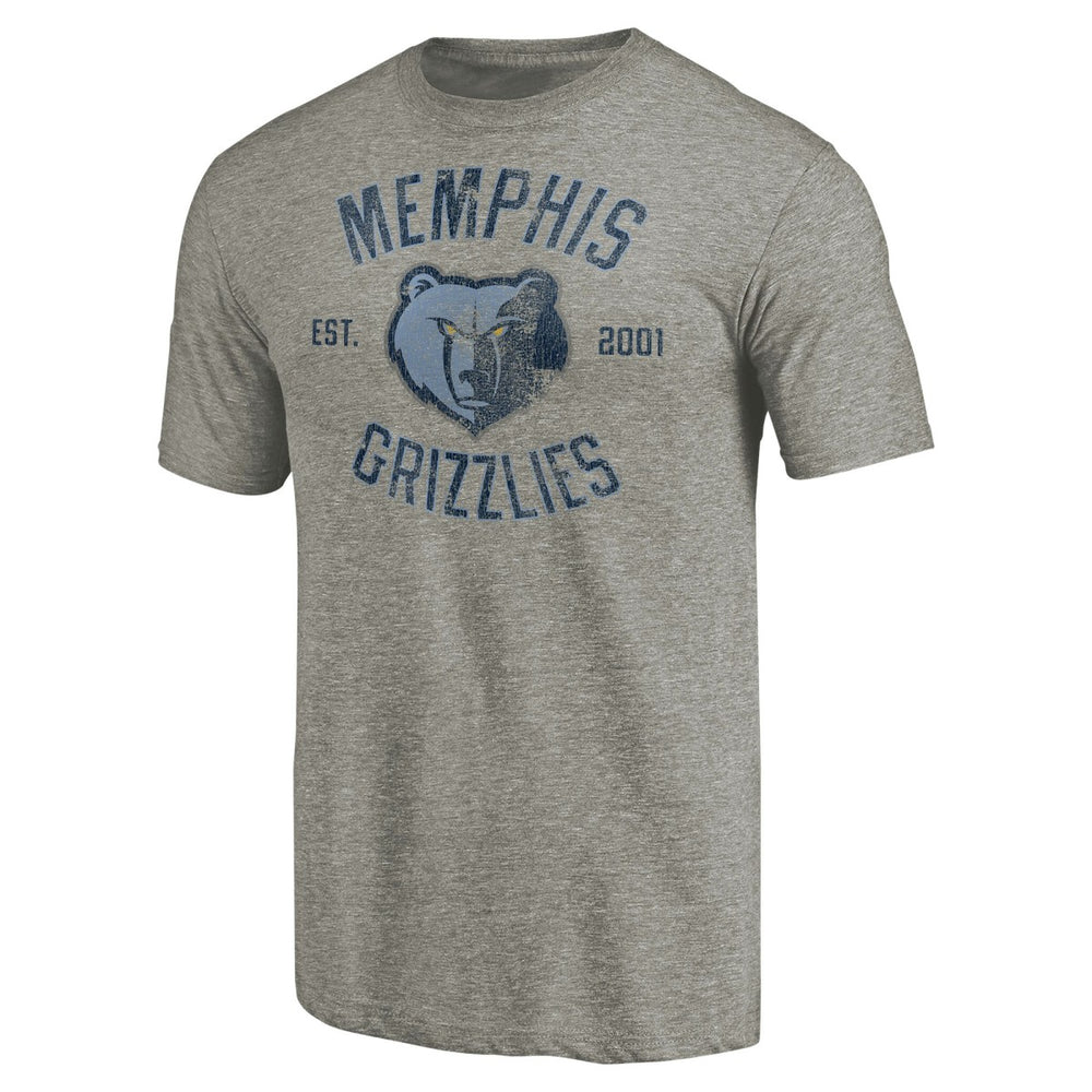 Memphis Grizzlies Team Heritage Tri-Blend T-Shirt