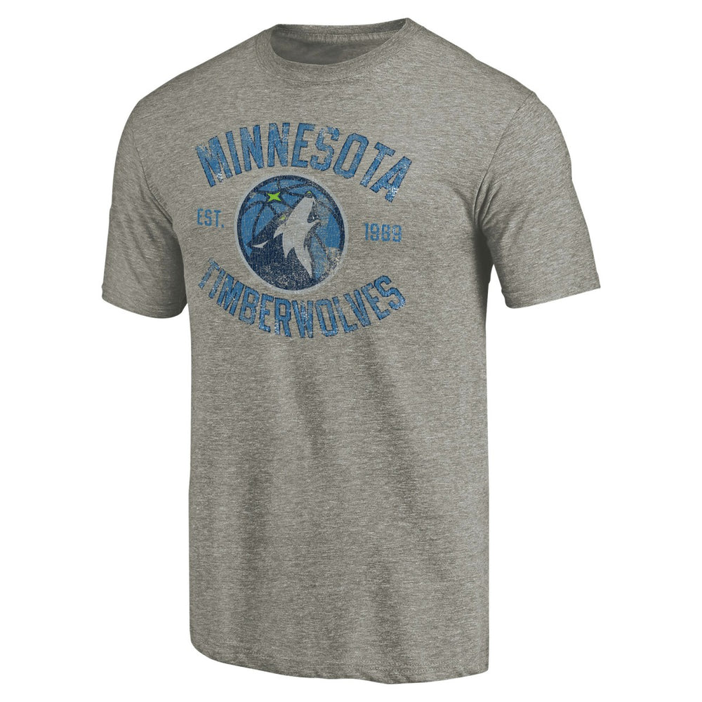Minnesota Timberwolves Team Heritage Tri-Blend T-Shirt