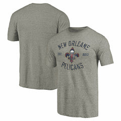 New Orleans Pelicans Team Heritage Tri-Blend T-Shirt