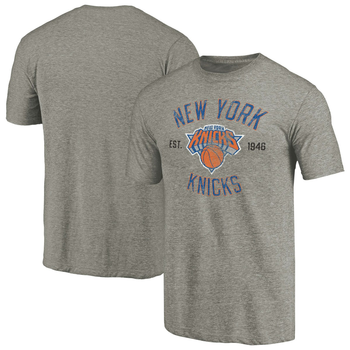New York Knicks Team Heritage Tri-Blend T-Shirt
