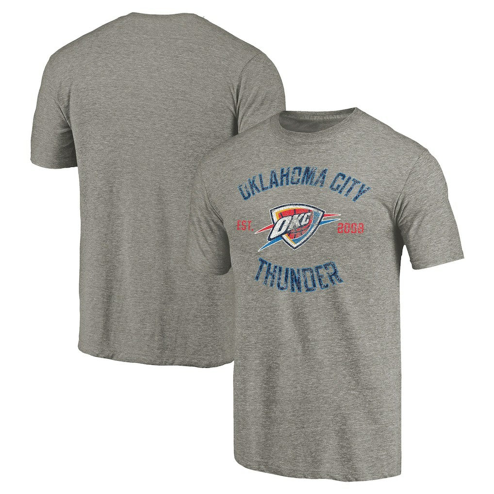 Oklahoma City Thunder Team Heritage Tri-Blend T-Shirt